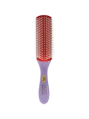 Borstel Styling Wit/Rood Lilac 9 Rijen