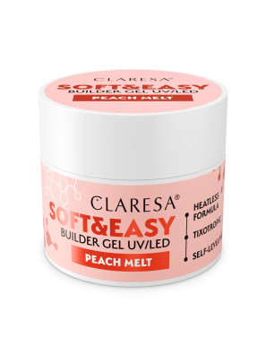 Claresa Keratine Soft & Easy Builder Gel Peach Melt 45gr.