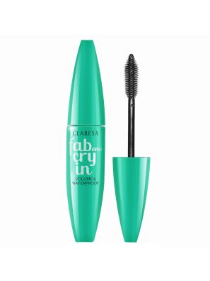 Claresa Fab Even Crying Waterproof Mascara Zwart 10ml