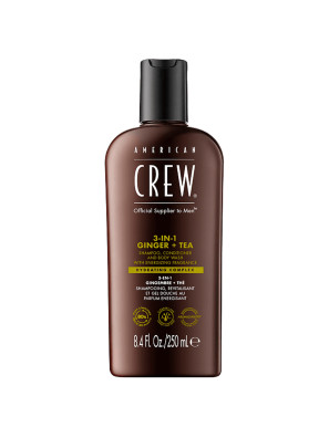 American Crew 3-in-1 Ginger + Tea 250ml