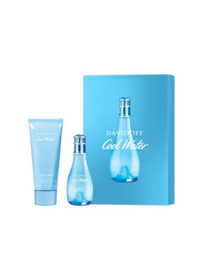 Davidoff Coolwater Woman Geschenkset Eau de Toilette Spray 30ml + Body 75ml