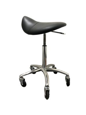Kappersfiets Pony Saddle XXL Met Skeelerwieltjes