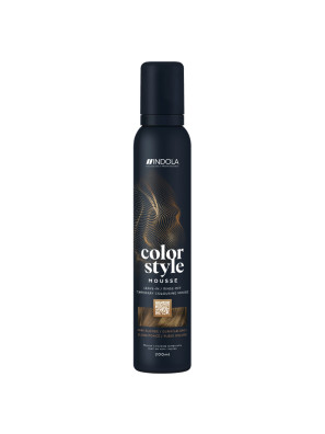 Indola Color Style Mousse Donker Blond 200ml
