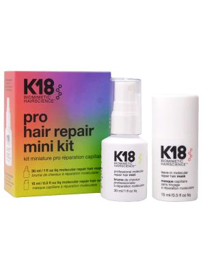 K18 Pro Hair Repair Mini Kit (Hair Mist 30ml + Mask 15ml)