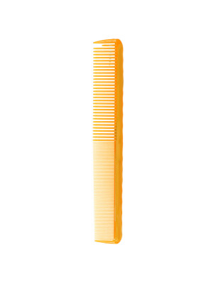 Knipkam Fine Cutting Comb Geel Extra Long 19cm
