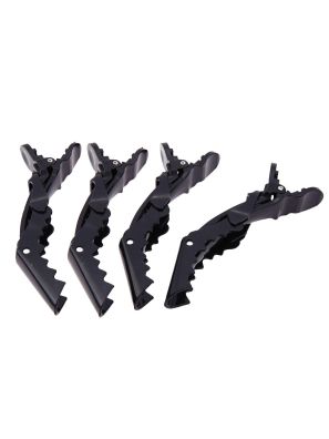 Klem Haaienbek Grove tand 11cm 4st. Zwart