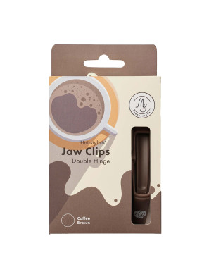 My Professional Jaw Clips Coffee Brown 4st.