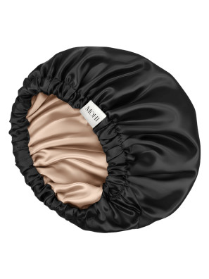 MOHI Satin Bonnet Black &amp; Beige