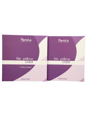 Fanola Kleurenkaart No Yellow Color en Toner