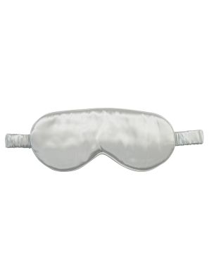 Beauty Pillow Luxury Silk Mask Silver