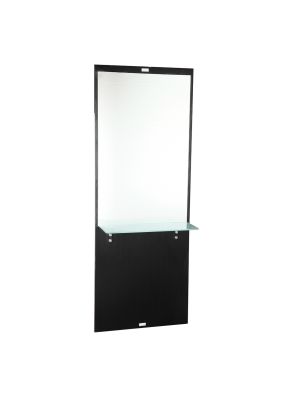 Sibel Kaptafel Ebony Hout inclusief grote Spiegel