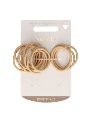 Solida Elastiekjes Blond Klein 15st.