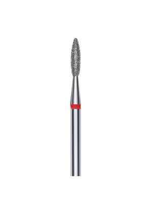 Staleks Pro Diamantfrees Bitje Flame Rood Fijn 2.1mm/8mm