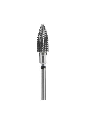 Staleks Pro Carbide Bitje Pine Cone Zwart Zeer Grof 6mm/14mm