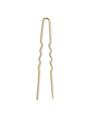 Steekspeld Gegolfd 20st. Goud 45mm