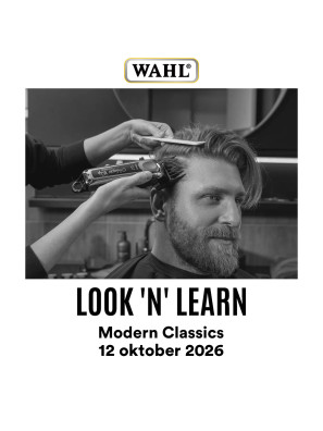Voorkappers Education - Wahl Look &amp; Learn Modern Classics 12 oktober 2026