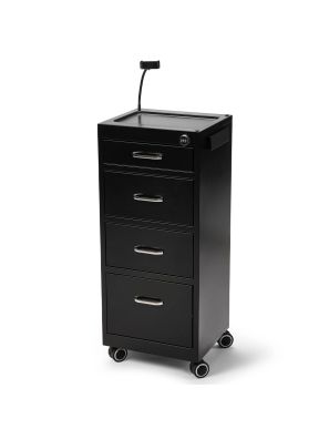 Werkwagen Lockable Metal met 4 Lades