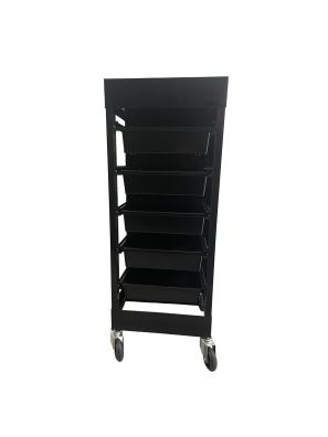Werkwagen Zwart 5 Lades met Tray