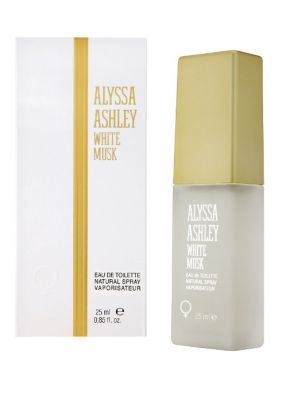 Alyssa Ashley Eau de Toilette Spray White Musk 25ml Unisex