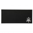 Barber Mat Rubber Zwart 45x20cm
