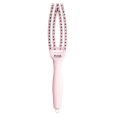 Olivia Garden Borstel Fingerbrush Combo Small Pastel Pink