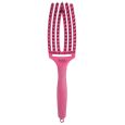 Olivia Garden Borstel Fingerbrush Combo Medium Hot Pink