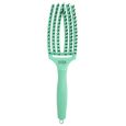Olivia Garden Borstel Fingerbrush Combo Medium Mint