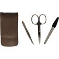 Erbe Solingen 3-delige Manicure Etui Taupe (ERBE9208)