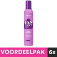 6 stuks Fanola Fantouch High Control Extra Strong Mousse 300ml Voordeelpakket