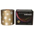 Folie Aluminium Rol Gold Star Embossed 12cmx100m 15MU
