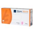Abena Poedervrije Nitrile Handschoenen Maat Medium 100 stuks Roze