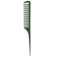 Curve-O Loves Color Steel Tail Comb Regular Donkergroen