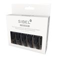 Sibel Gator Verdeelclips Haaienbek 11cm 6st. Zwart