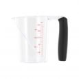 Kunststof Maatbeker Zwart Handvat 200ml