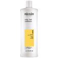 Nioxin System 1 Scalp + Hair Conditioner Light Thinning 1000ml