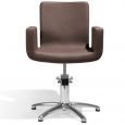 Sibel Kappersstoel Attractio Bruin met 5 Stervoet