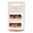 Solida Klemmetjes Bruin Havanna Mat Medium 6st.