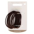 Solida Elastiekjes Bruin Dun Middel 12st.