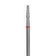 Staleks Pro Carbide Bitje Cone Rood Fijn 2.3mm/8mm