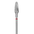 Staleks Pro Carbide Bitje Cone Rood Fijn 5mm/13mm