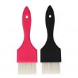 Haarverfkwast Twin Set Dubbelrij Soft Hair Zwart Roze