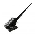 Verfkwast/Kam Zwart met punt