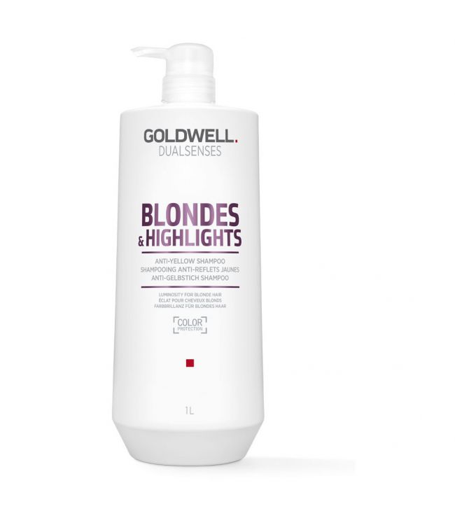 Portier zuurstof Spanje Goldwell Dualsenses Blondes & Highlight Shampoo 1000ml