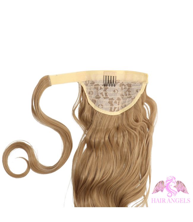 delicatesse Getand onenigheid Hair Angels Clip-In Ponytail Extension Wavy Dirty Blonde
