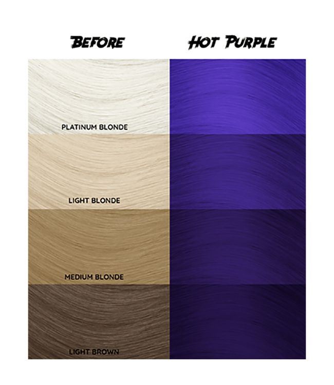 Color Hot Purple 100ml online kopen? Crazy Color Semi-permanente kleuring