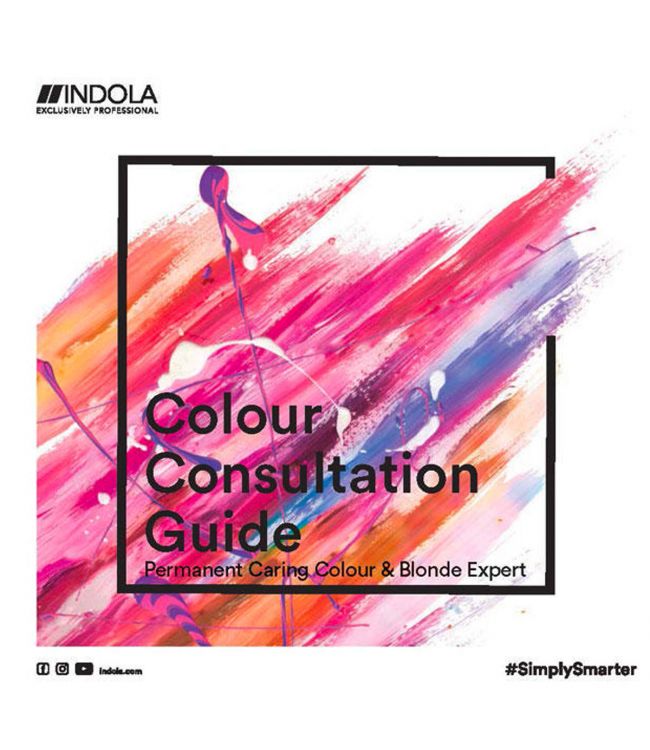 pakket hoop laden Indola Color Consultation Kleurenkaart