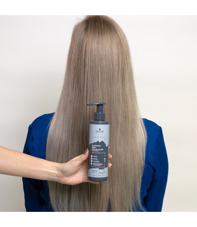 Schwarzkopf Chroma ID 9-12 Platinum Grey Bonding Color Mask 300ml