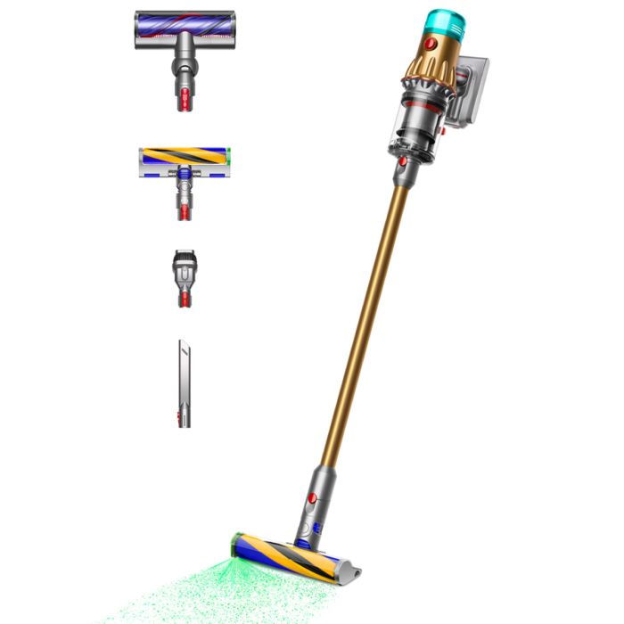 ジャンク品 dyson v12s detect slim Dyson V12 Detect Slim Absolute Stofzuiger Goud/Nikkel