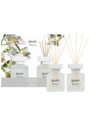 Ipuro Geurdiffuser White Lily 2 x 50 ml