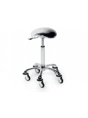 Sibel Kappersfiets Rollercoaster Eccentric Zilver